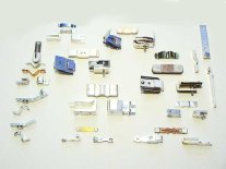 Silver alloy tipped contacts 1
